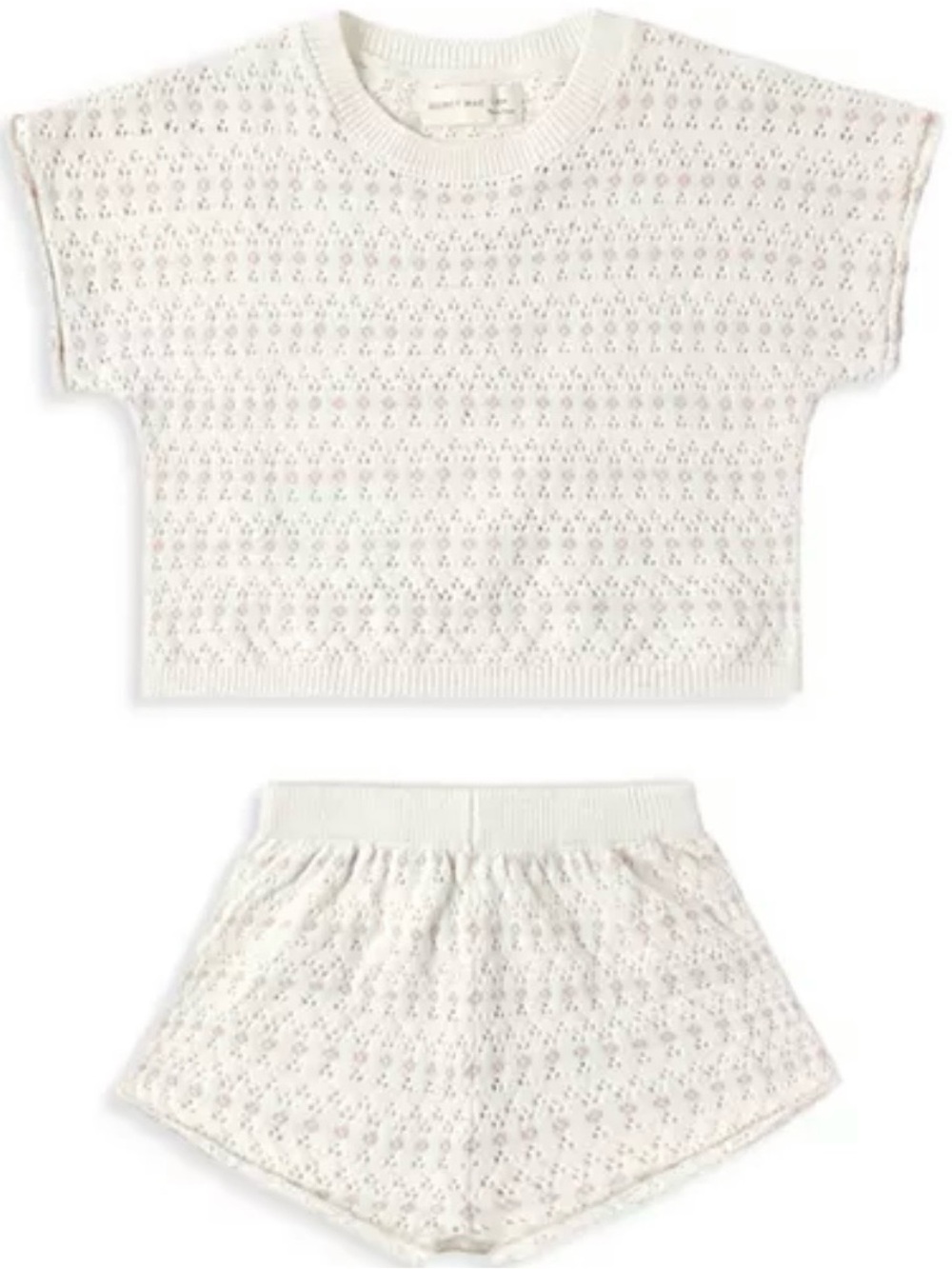 NWT Quincy Mae Relaxed Floral Knit Set